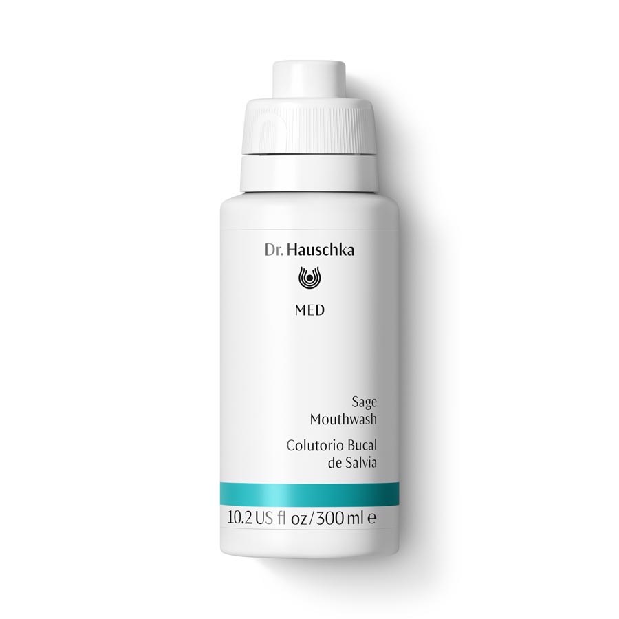 Dr. Hauschka Colutorio Bucal de Salvia: colutorio bucal antiinflamatorio, optimiza eficazmente el lavado de dientes