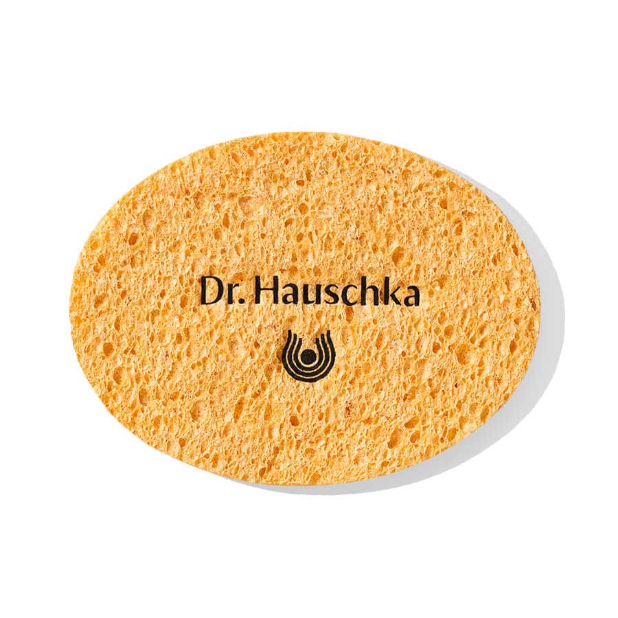 Dr. Hauschka Esponja Desmaquillante: esponja de maquillaje para la limpieza facial y la retirada del maquillaje