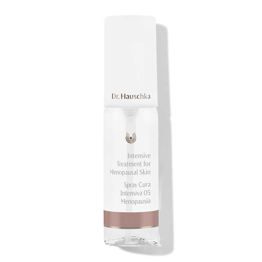 Tratamiento intensivo regulador, equilibra y fortalece la piel durante la menopausia: Dr. Hauschka Spray Cura Intensiva 05 Menopausia 