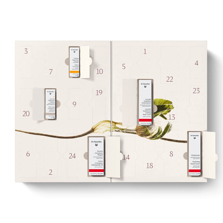 Calendário do Advento Bliss da Dr. Hauschka.
